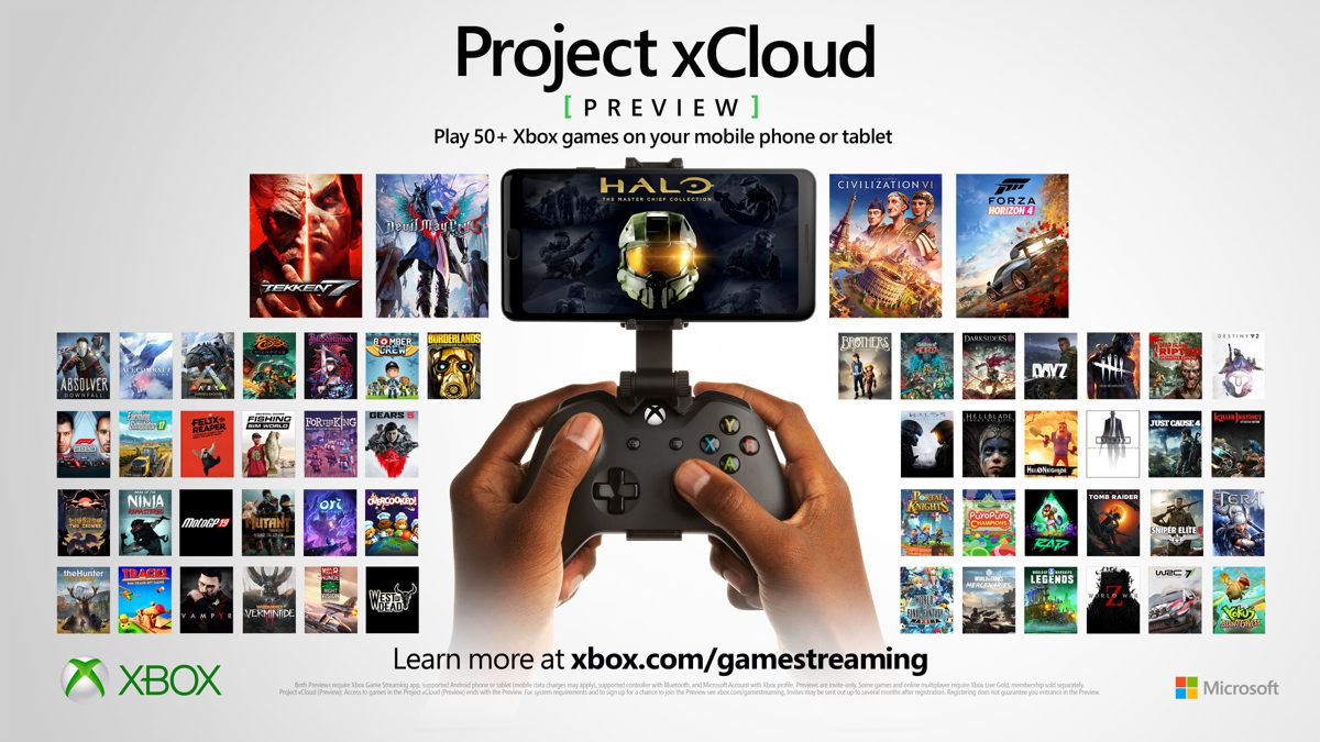 سرویس گیمینگ ابریXbox Cloud Gaming